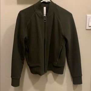 Olive green lululemon jacket